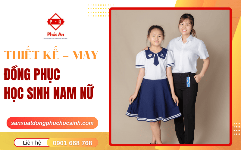 may đồng phục học sinh