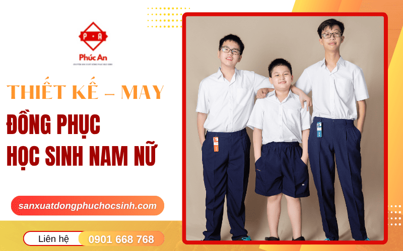 may đồng phục học sinh