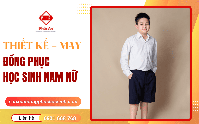 may đồng phục học sinh