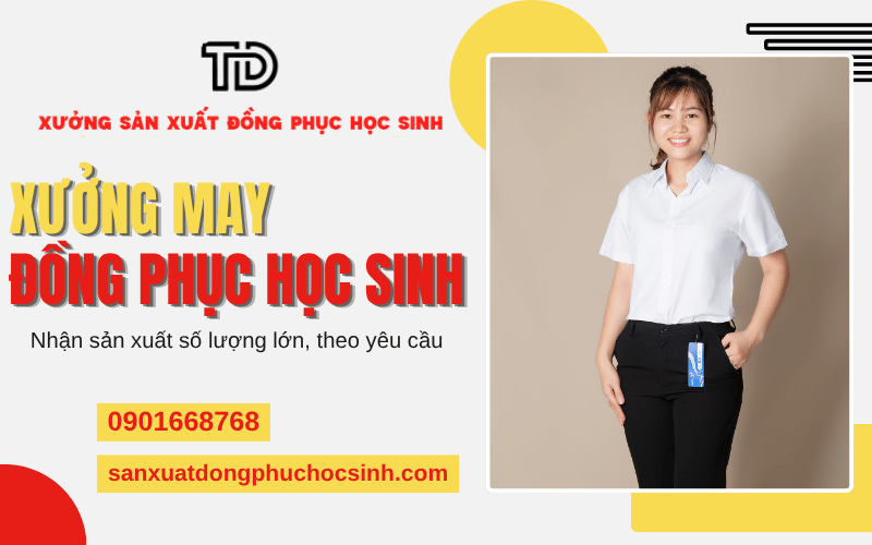 Xưởng may đồng phục học sinh