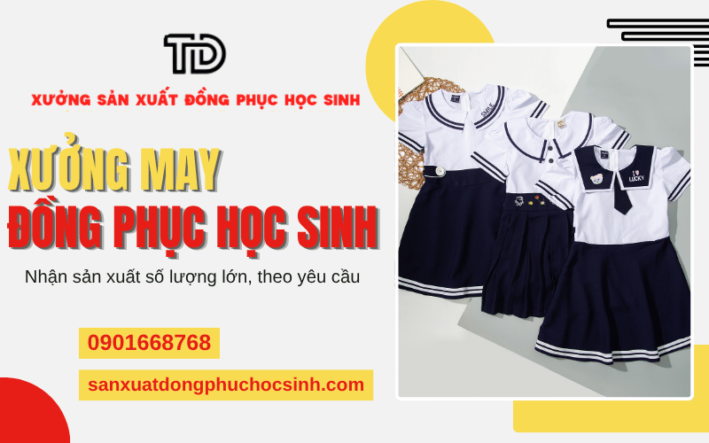Xưởng may đồng phục học sinh