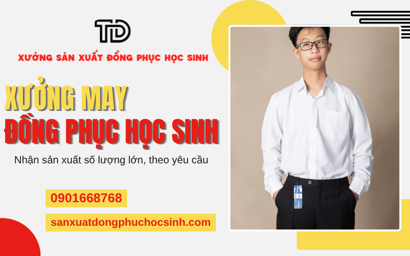 Xưởng may đồng phục học sinh